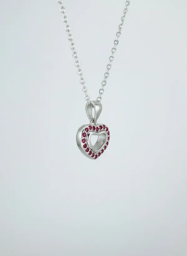 Red_Crystal_Open_Heart_Charm_Pendant_In_Silver_925_Sterling_Silver_925_Sterling_Silver